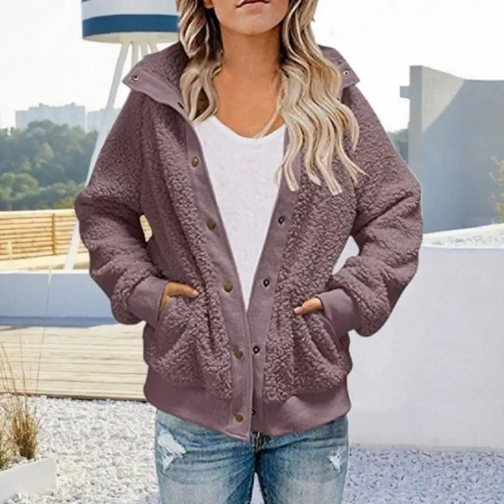 Elegant Teddy Bear Hoodie Womens Faux Fur Coat Autumn Winter Warm Soft Hooded Fleece Jacket Girl Plush Overcoat Thick Outerwear