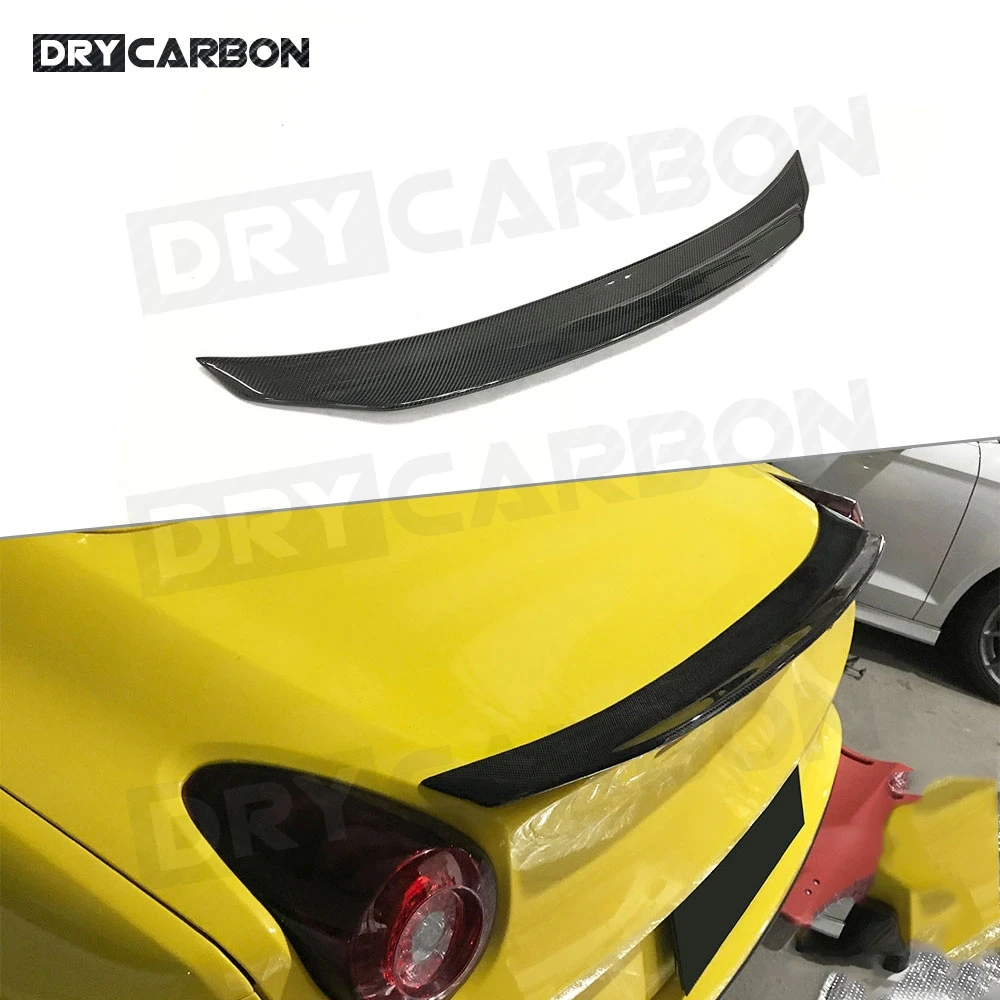 

Для Ferrari California 2015, задний спойлер багажника из углеродного волокна, спойлер багажника, крыло, спойлер из стекловолокна, задний багажник, утиный спойлер, крыло FRP