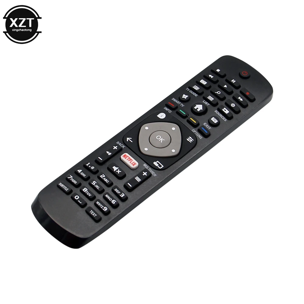 Television Remote Control Household Replacement Accessories for Philips TV with Netflix HOF16H303GPD24 398GR08B