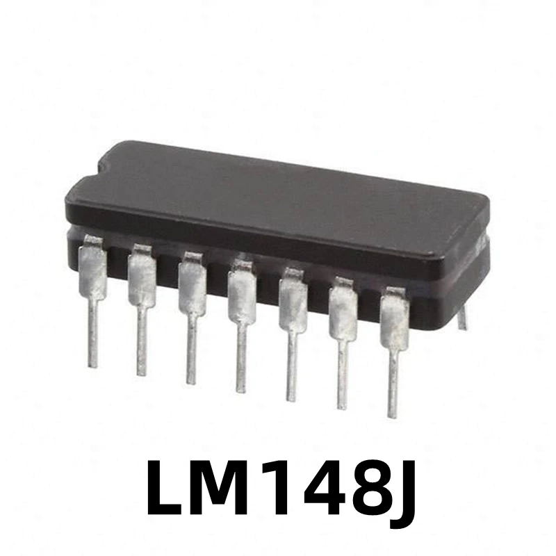 

1 шт. LM148 LM148J DIP14 инкапсулированный керамический IC маломощный рабочий усилитель