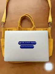 Cord-Umhängetasche Stilvolle Pendler-Schultertasche mit Mehreren Geräumigen Fächern Handtasche für Damen – Detail 37