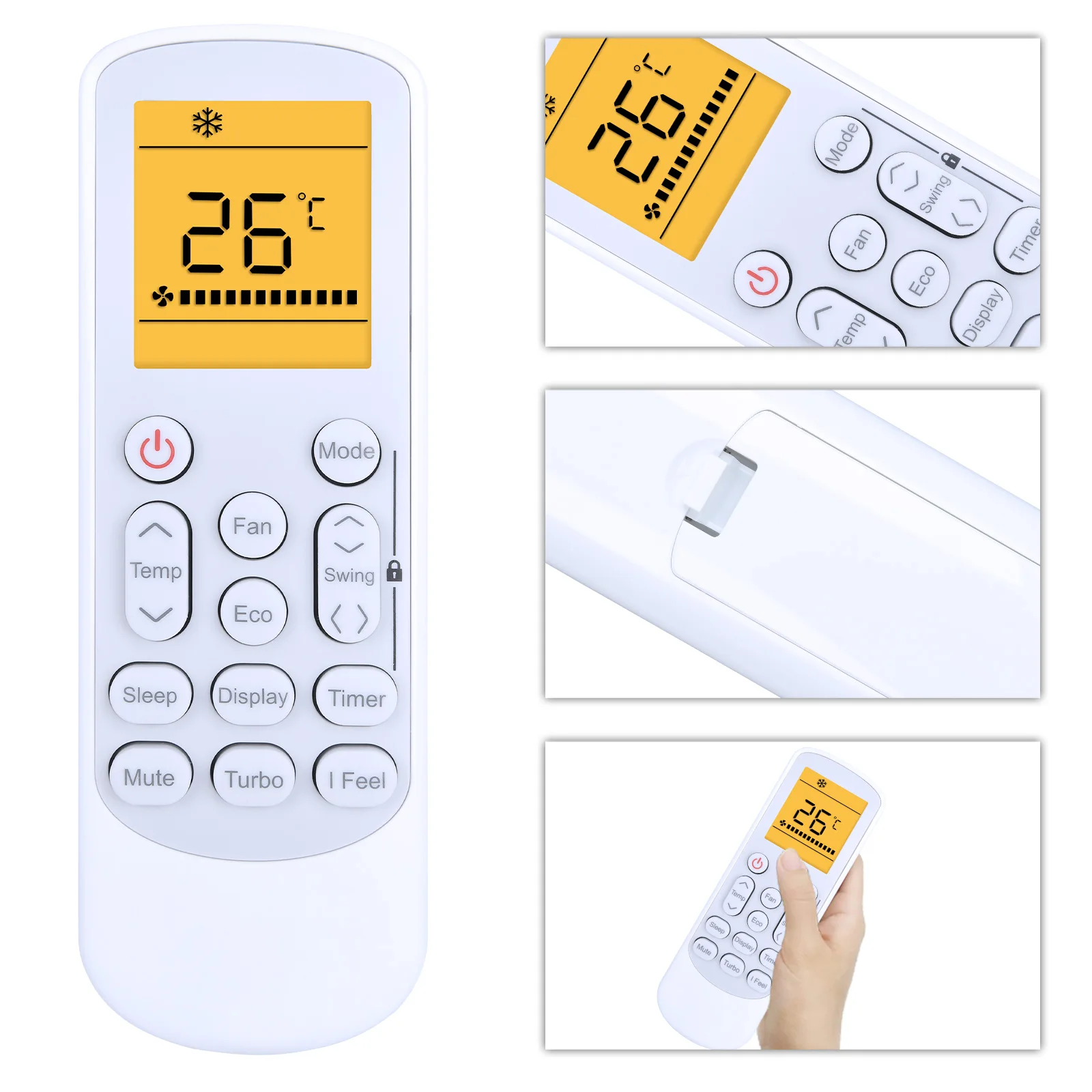 新しい GYKQ-78 リモコン TRANE Daizuki UNIX TCL ONIDA Rheem 分割型エアコン