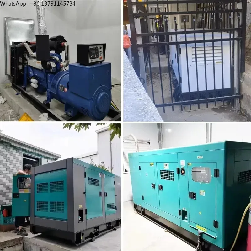 Super Silent diesel Generator 80kw 100kw 200kw 300kw400kw500kw1000kw Generadores Gerador Generator Set Genset Generador 4