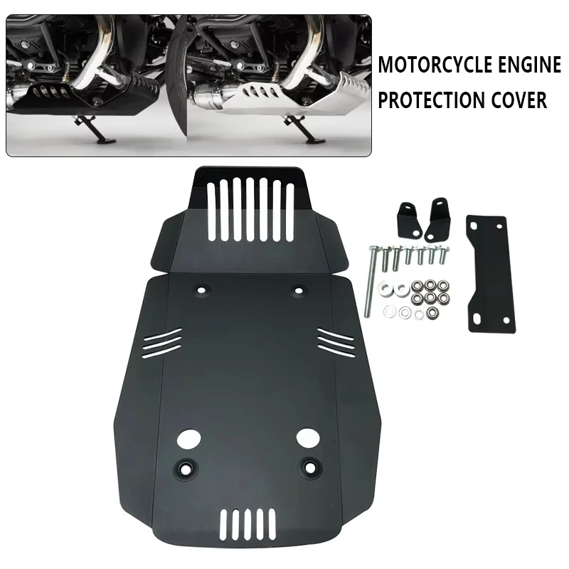

Для BMW R Nine T RnineT Scrambler 2013-2023 2016 2017 2018 2019 2020 2021 2022 Защитная крышка двигателя мотоцикла Защита шасси