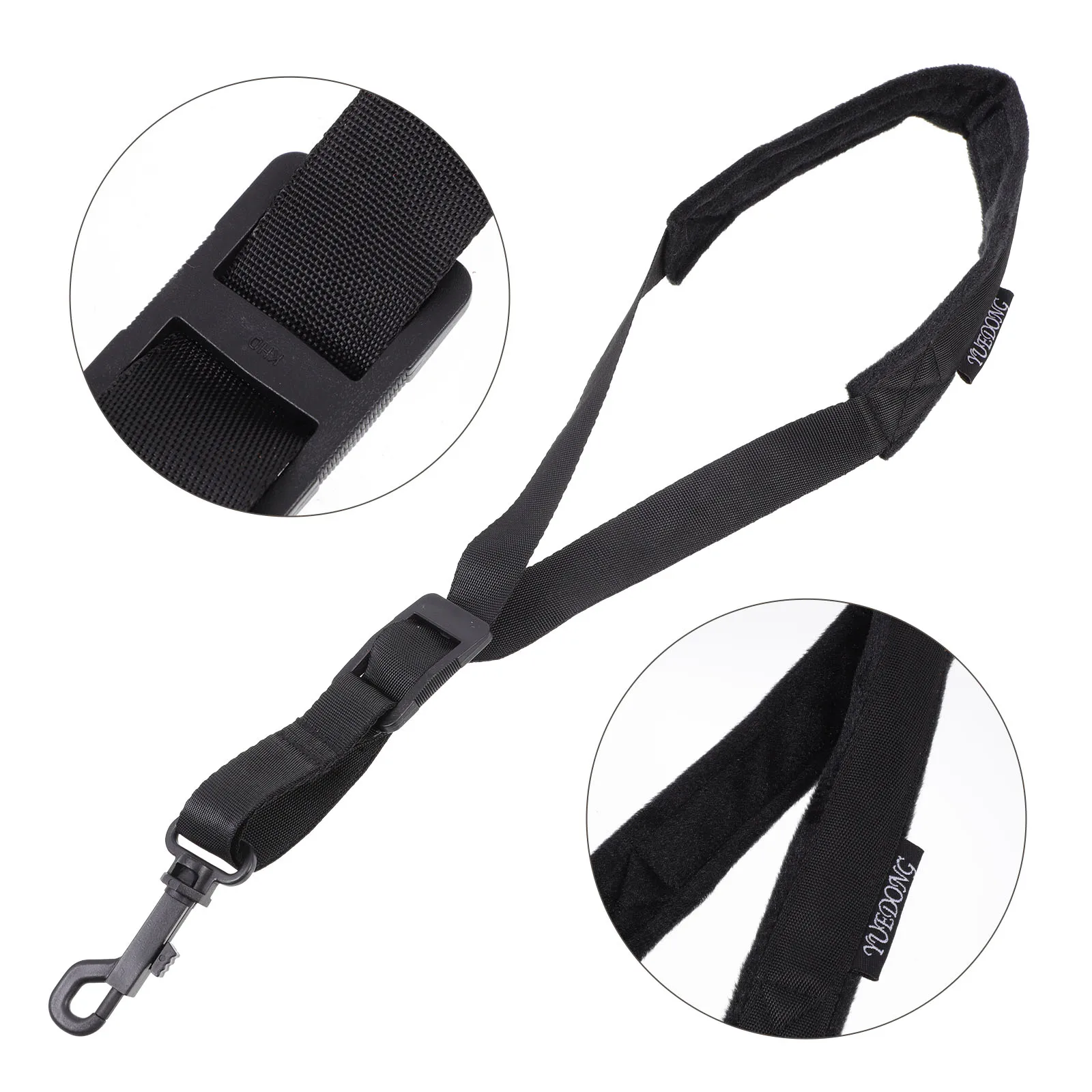 

Thickened Cotton Neck Strap Good Load-bearing Saxophone Soft Adjustable Universal Harness Metal Padded
