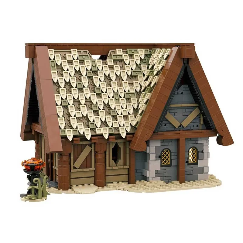 Kasteel Model Moc Bouwstenen Skyrim Whiterun Breeze Huis Model Technologie Baksteen DIY Assemblage Constructie Speelgoed Vakantiecadeaus
