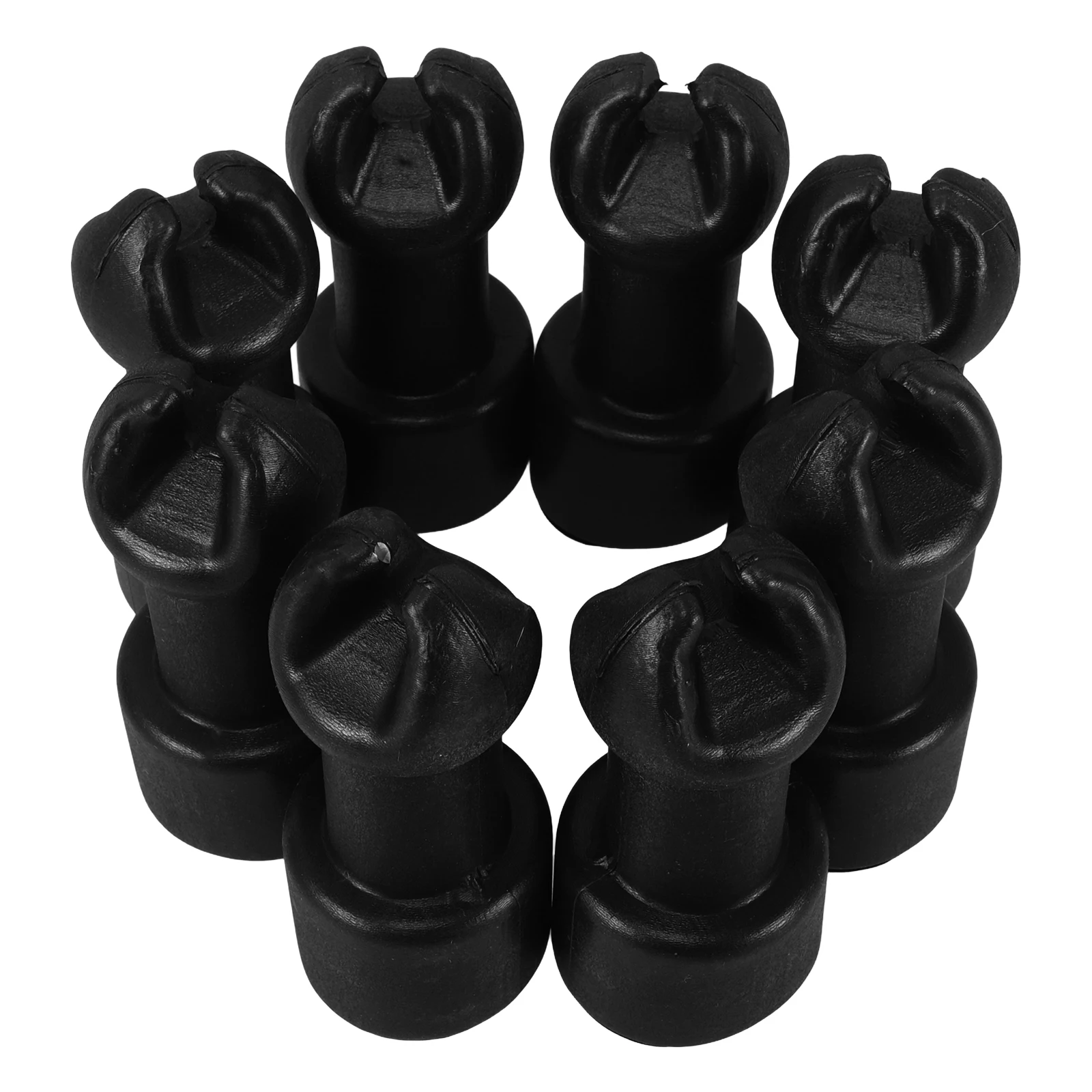 

8 Pcs Trampoline Cap Enclosure Pole Caps Replacement Parts End Cover Jumping Bed Child