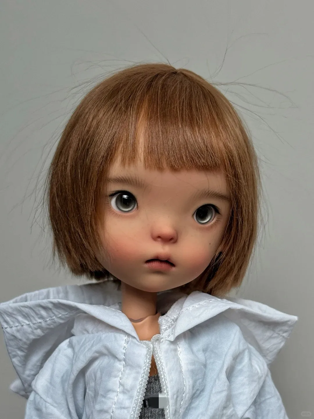 Nuovo autentico bjd Baby 1/6 femmina diandian testa Huhu piccolo Buco matrice sd resina comune trucco manuale spot spedizione gratuita