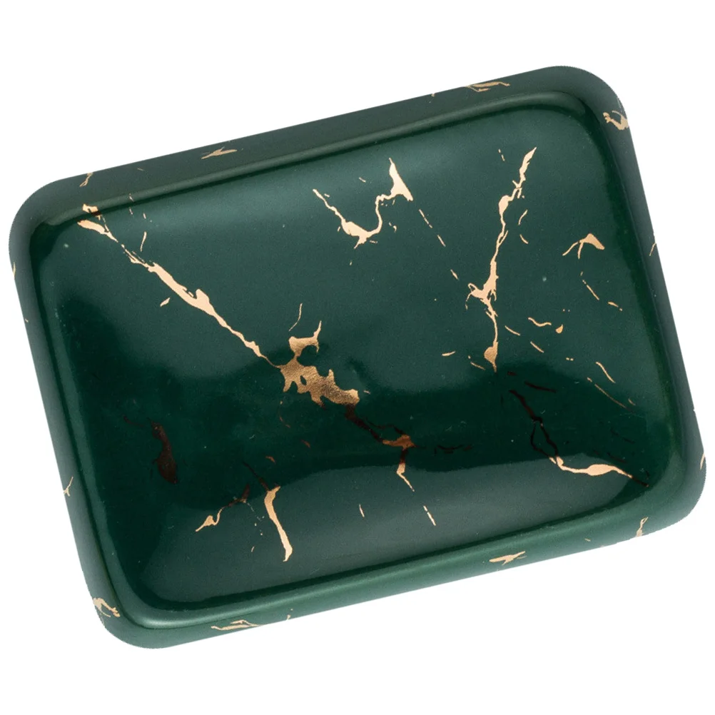 

1Pcs Ceramic Soap Tray Nordic Style Sturdy Bathroom Soap Dish for Home Hotel Use Smooth Surface Easy Clean Compact Size