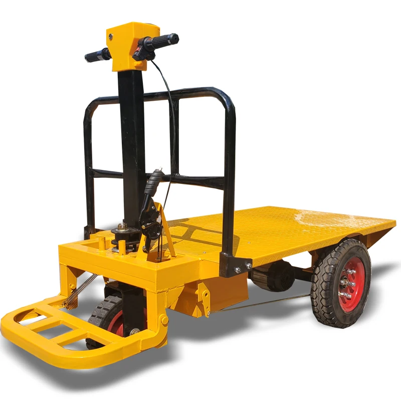 Electric Hand Carts Electric Hand Push Cart Brick Cart for Construction 2024 New Trending