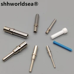 shhworldsea DT DTM DTP Series Pin Contact 0462-201-16141 0460-202-16141 Stainless Steel 16-20AWG Crimp Solid Terminal