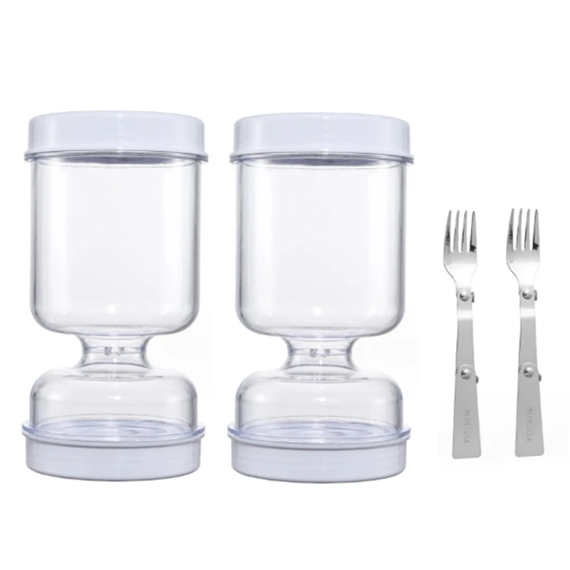 2Pack Pickle And Olive Hourglass Jar With Strainer Flip Olive Hourglass Jar For Wet And Dry Pickle Juice,Juice Separator