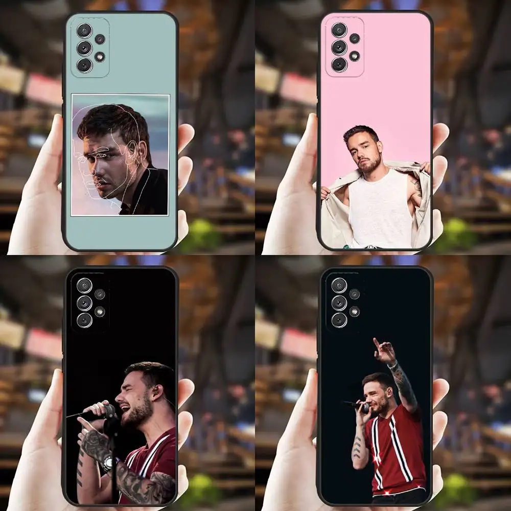 

Singer L-Liam P-Payne Phone Case For Samsung S25,S24,S21,S22,S23,S30,Ultra,S20,Plus,Fe,Lite,Note,10,9,5G Black Cover