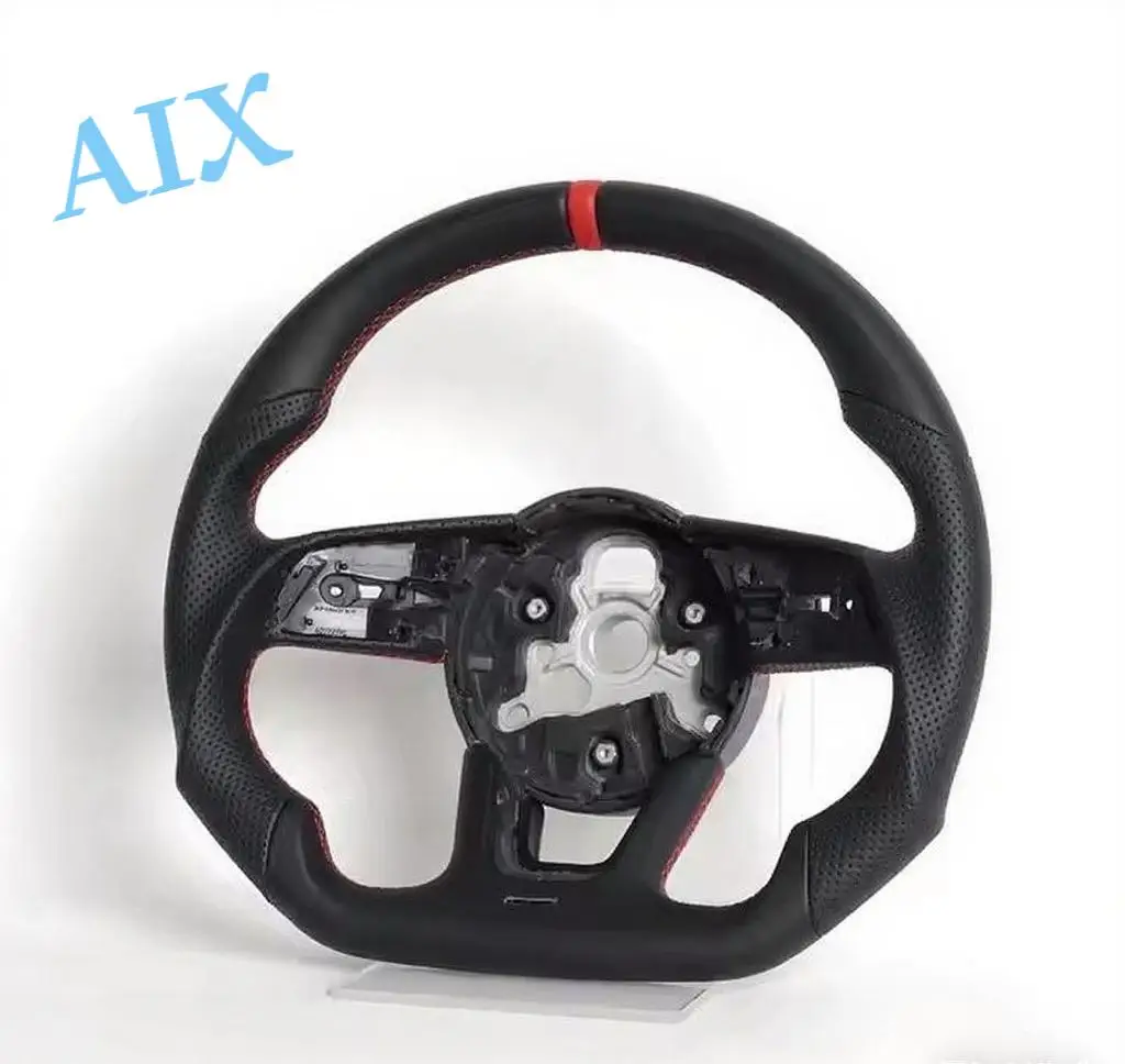 

Заводской индивидуальный кожаный руль для ручного шитья для Audi Rs3 Rs4 Rs8 S3 S4 S5 A3 A5 A4 B9 2018, руль 2017-2020 гг.