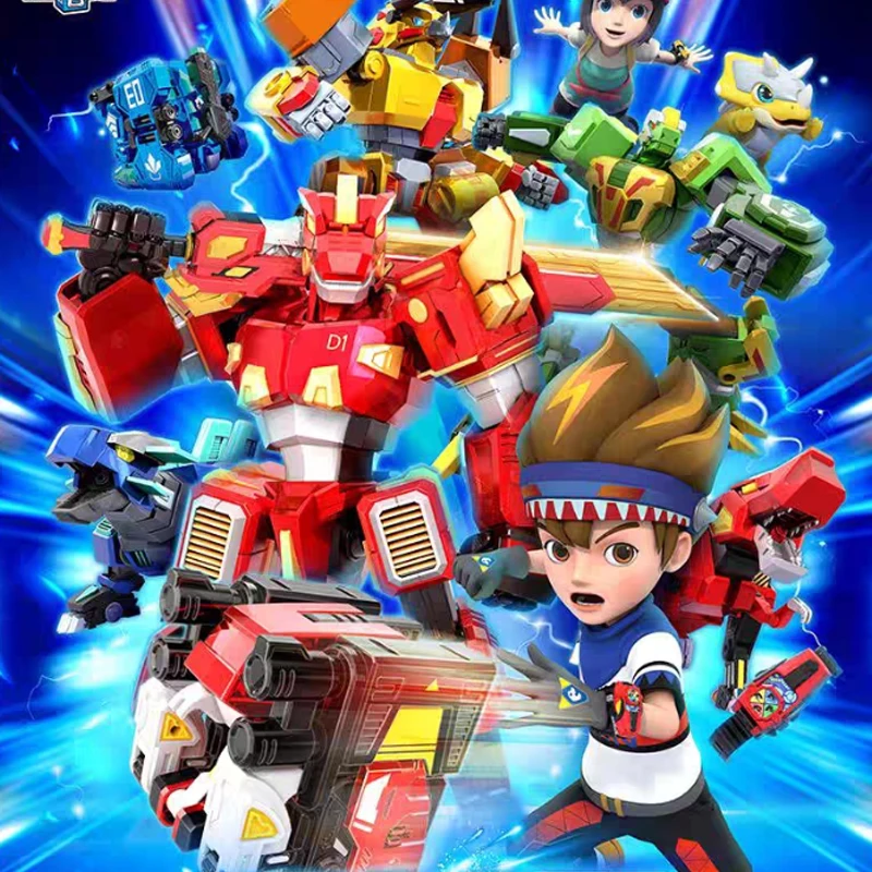 In Voorraad Transformatie Speelgoed Dinosaurus Robot Tyrannosaurus Rex Triceratops Brachiosaurus Ankylosaurus Action Figure Model Speelgoed