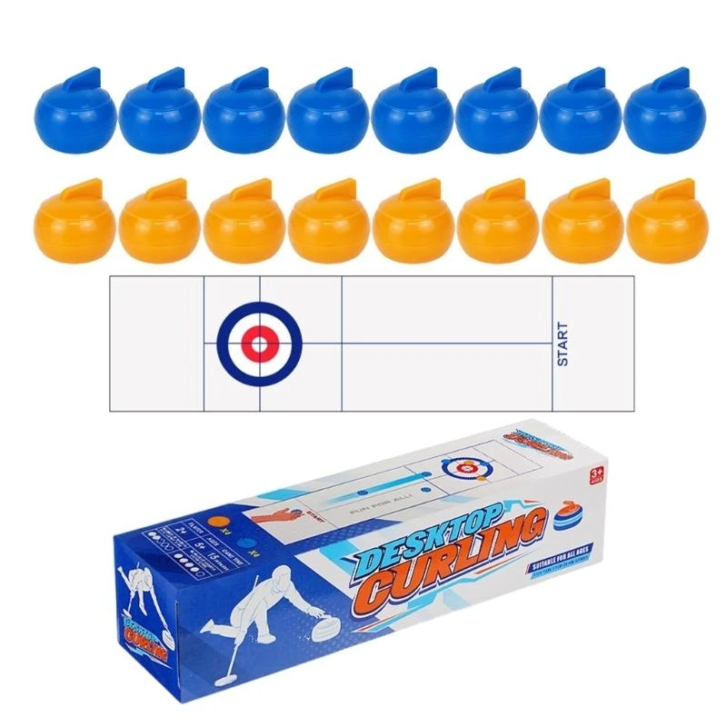 

Portable Curling Ball Game Kids Adults Sport Game for Family, Adults Training