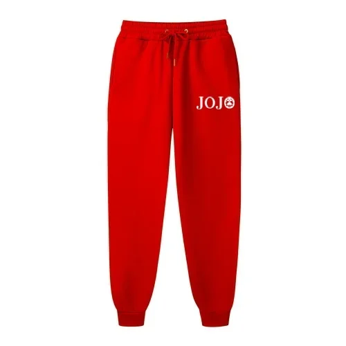 2026 Herren JOJO Anime Grafik-Print Jogginghose Graue Lässige Trainingshose mit Elastischem Kordelzug am Bund, Tailliertem Knöchel und Sportlichem Schnitt, Streetwear – Detail 6