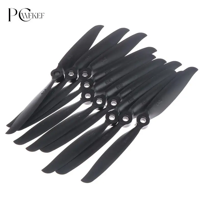 10PCS 6040 6x4 6x4E Propellers Glass Fiber Nylon Props Fit 2450 Hihg Speed Brushless Motor For RC Airplane Quadcopter