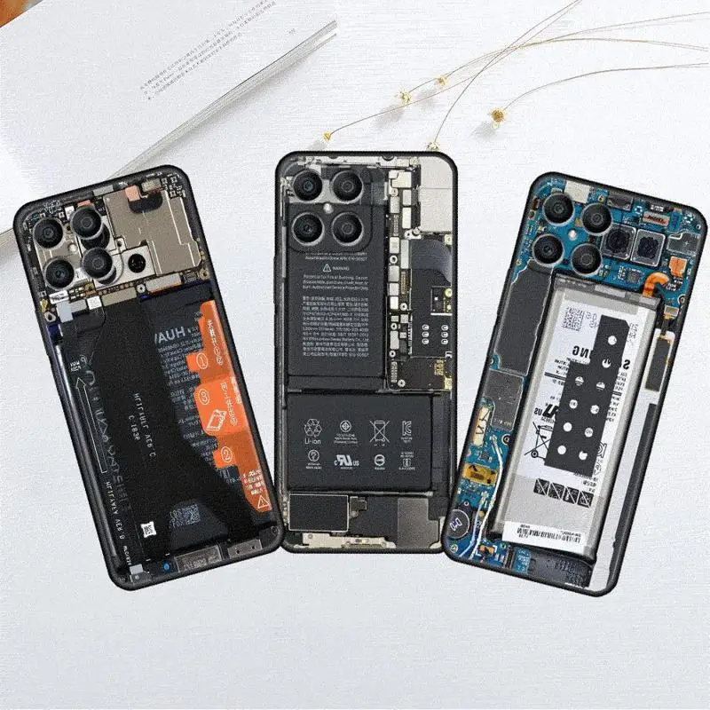 Casing kaset Retro Untuk Honor X8 X8a 90 X9a 8X 70 50 20 Magic5 Pro 9X P60 P50 hitam ponsel lembut Funda