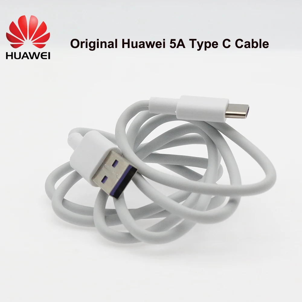 Official Huawei Fast Charger 22.5W Supercharge 5A Type C Cable For Mate 10 20 30 Pro P40 P30 P20 Pro P9 P10 Plus Honor 10 20 V10