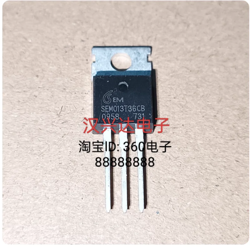 SEM013T36CB imported spot 13T36 TO-220 field-effect controller transistor direct auction