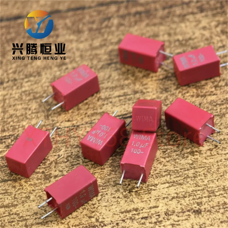 105J 1UF 100V 105K Copper Footed Audio Coupling Metallized Capacitor P5