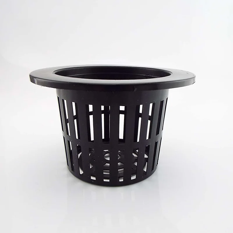 10Pcs Hydroponic Colonization Mesh Pot Net Cup Basket Plant Grow Holder Hydro Aeroponic Planting Clone Nursery Plant Soilless D4