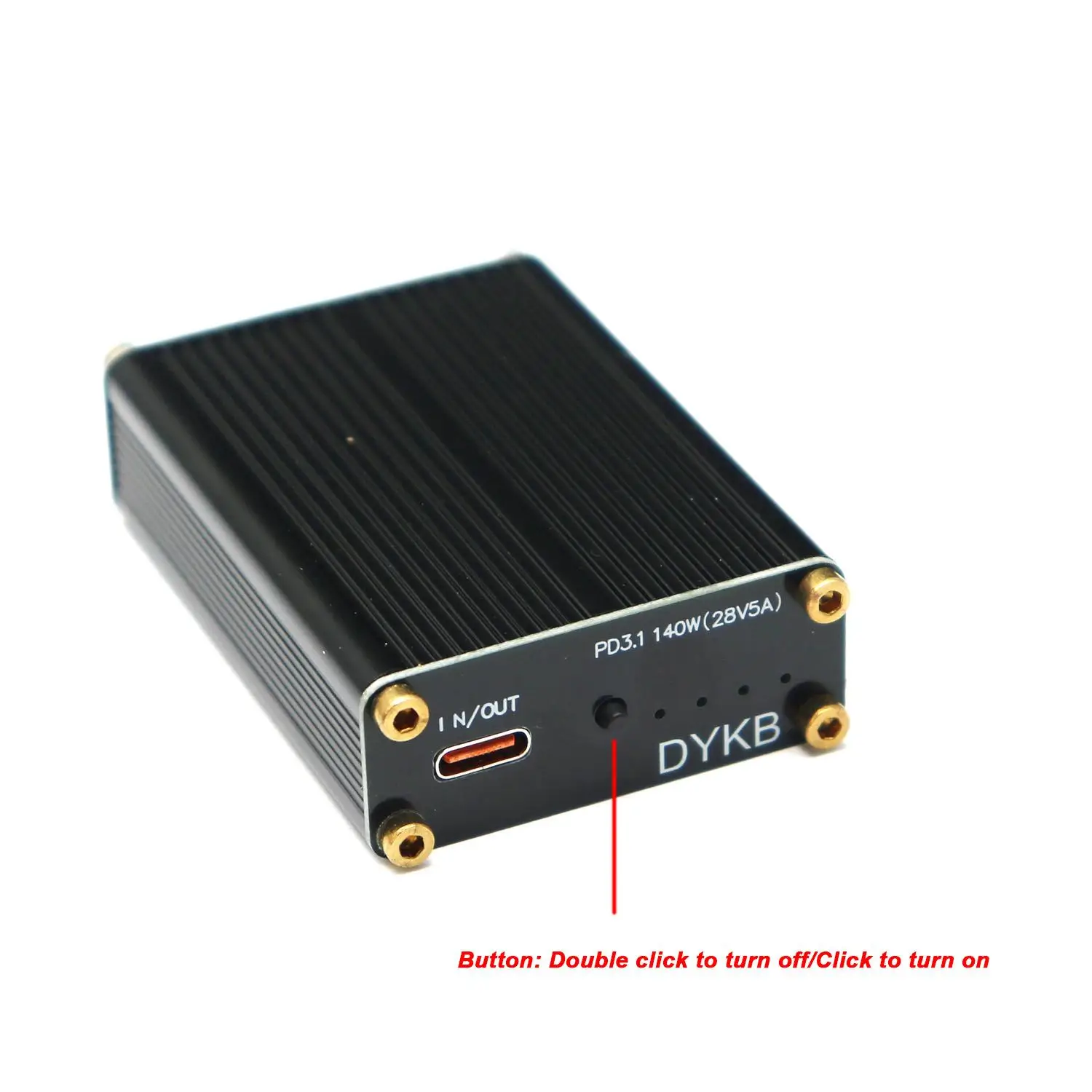 DYKB PD3.1 140W Bidirectional Fast Charging 2S 3S 4S 5S 6S Li-ion LiFePO4 USB-C XT60 RC FPV Drone Battery Power Tools Charger
