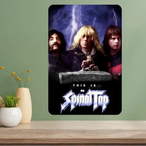 This Is Spinal Tap Metal Movie Poster Sign