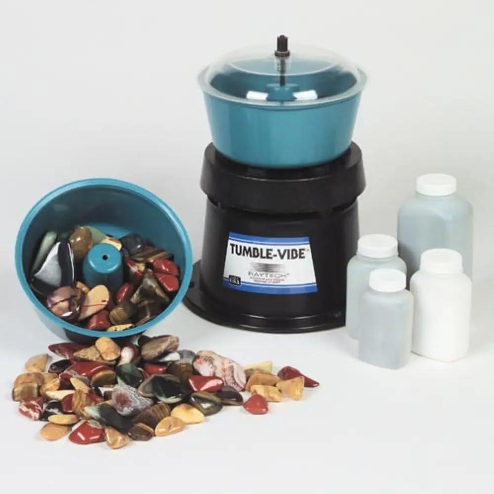 Rock Polishing Kit 8” Dia. Bowl Blue