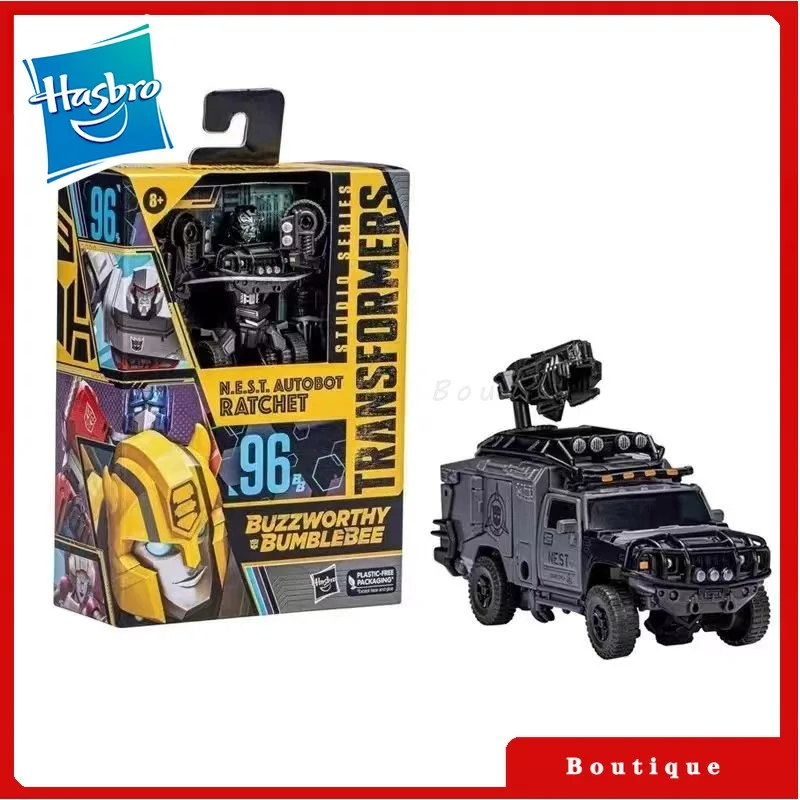 متوفر في المخزون ألعاب محولات هاسبرو سلسلة ستوديو SS-96BB N.E.S.T.Autobots Ratchet Cybertron شخصيات الحركة هدايا قابلة للجمع