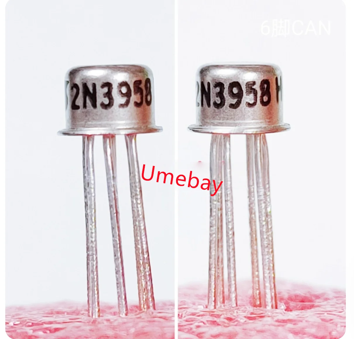 

5 pieces, 2N3958 2N3954 2N3955 2N3956 2N6485 2N3957 2N5515 2N5516 2N6350 2N6351 2N2223 2N5887 2N5888 2N5889 2N5890 2N5891