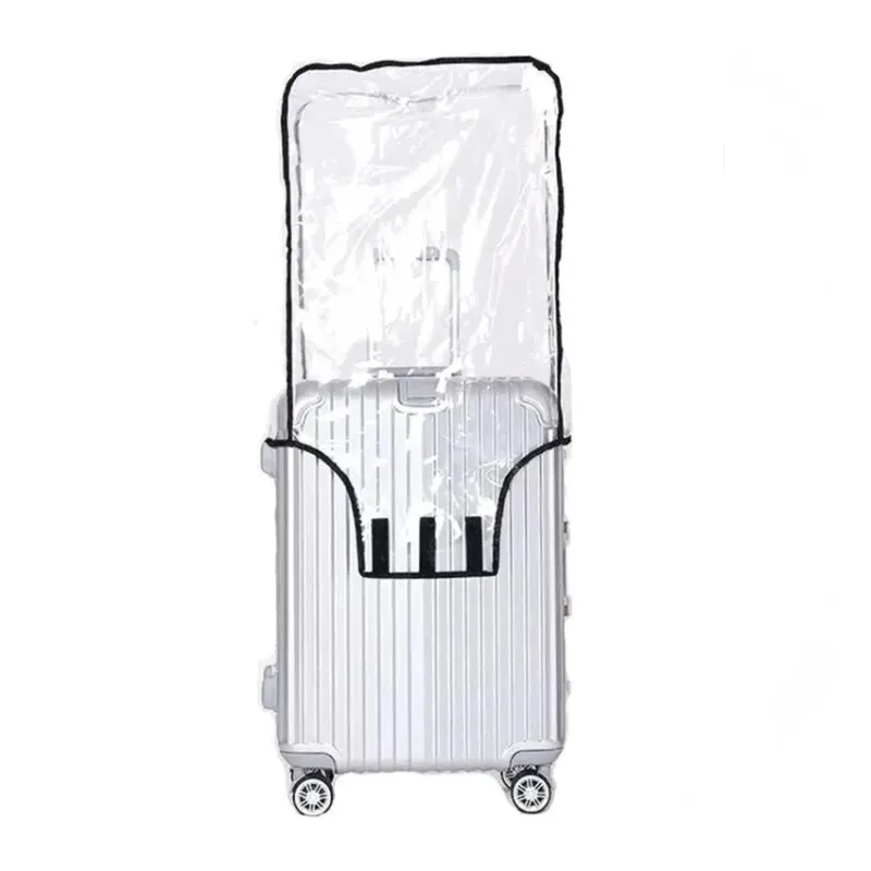 New Full Transparent Luggage Protector Cover Waterproof Dustproof Durable Suitcase Cover Protector Travel Accessories PVC Case image 4