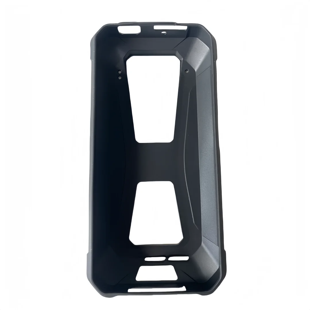 Silicone Phone Case for Unihertz 8849 Tank 2 Pro, Black Cover, Official, Original, Luxury