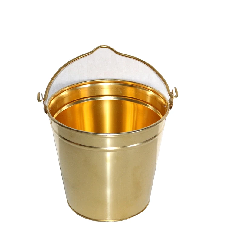 

Safety Sparkless Brass Fire Bucket Copper Alloy Barrel Pail Oil Drum