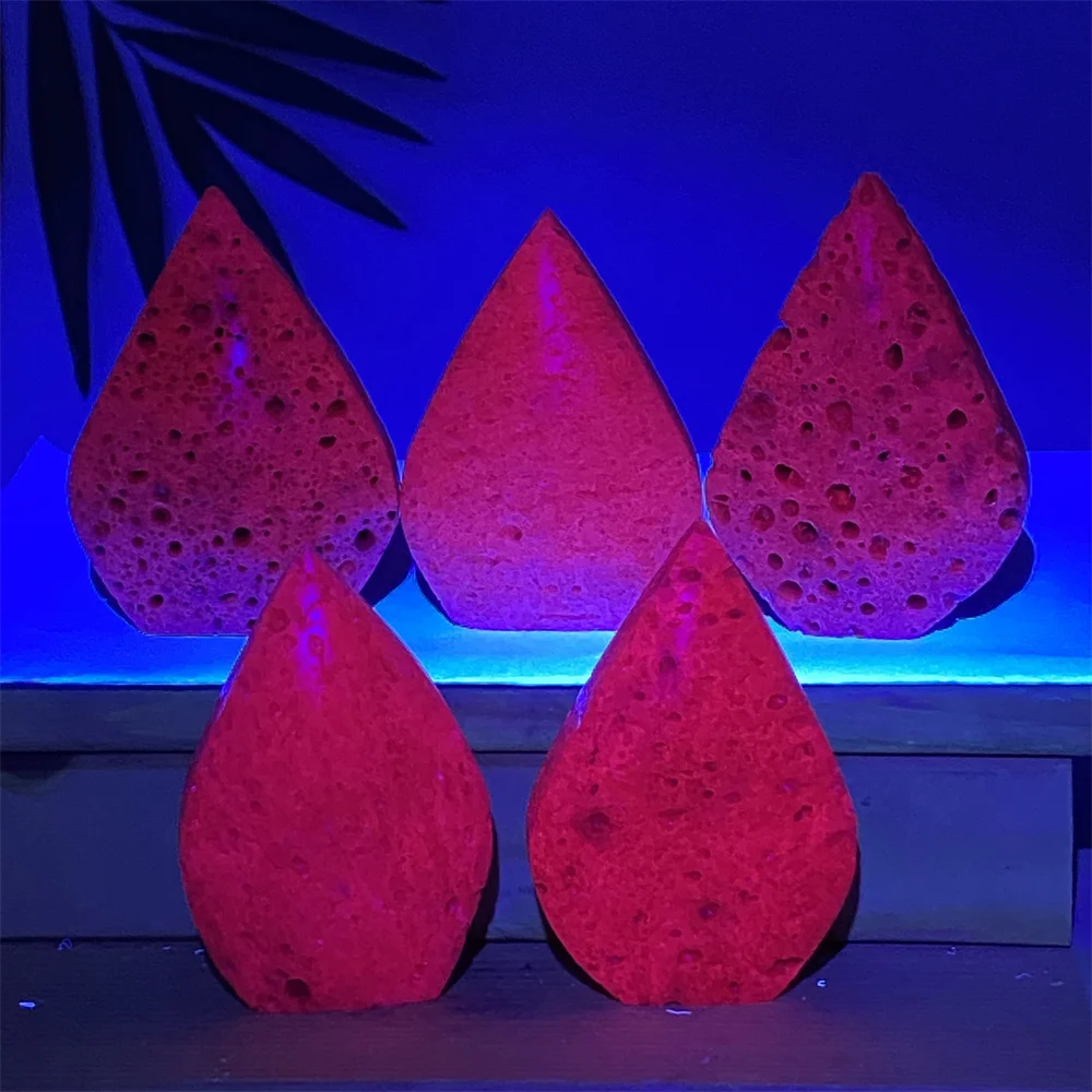 Natural Ruby ​​Free-body Ornaments  Torches  Crystal Tower Healing Gemstones  Red Fortune And Blessings Home Decoration  Gifts