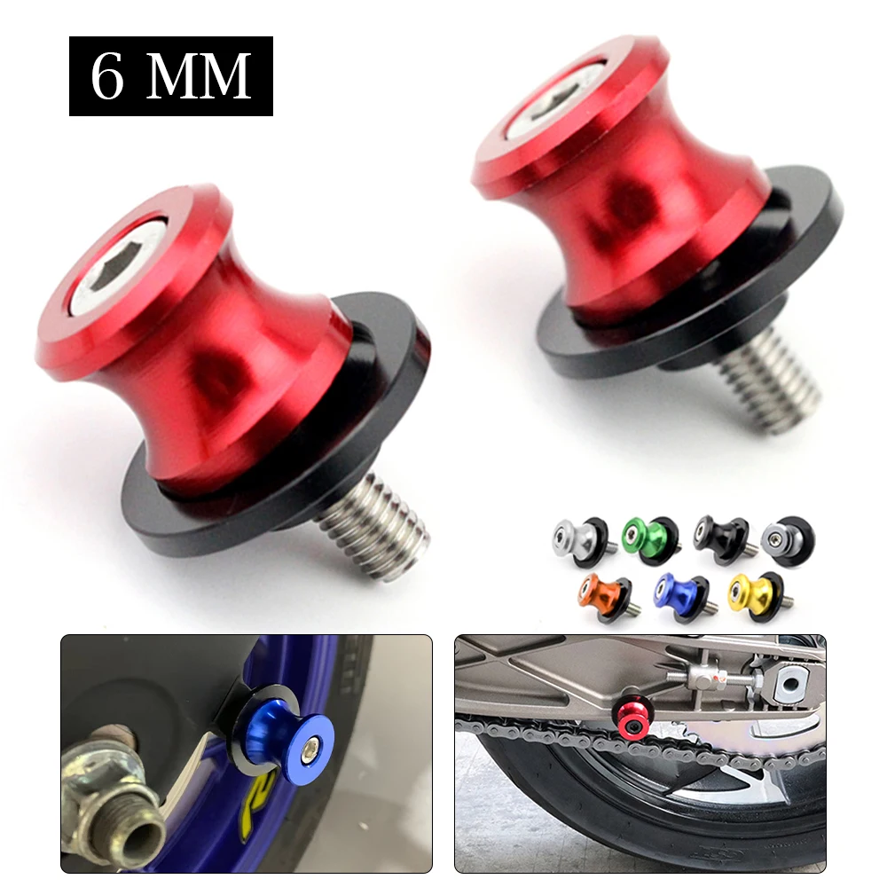 

6M Motorcycles Slider Stand Screw For Ducati Monster 821 Dark 821-Dark 821-Stripe 950 SP Panigale 899 959 CorsSwingarm Spools