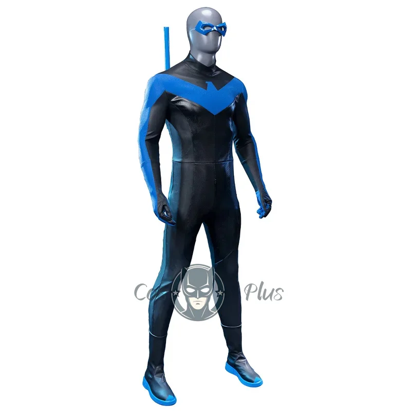

Dick Cosplay Costume Gray Blue Jumpsuit Sonn Halloween Carnival Party Outfits Clothing