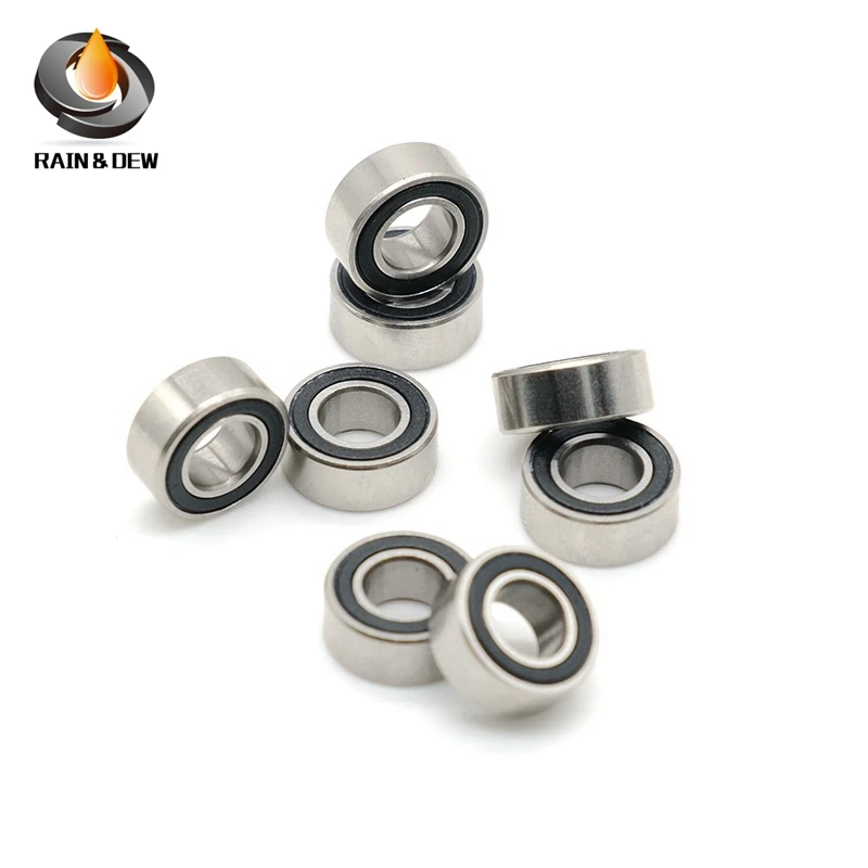 

Miniature Deep Groove Bearing Skateboard 10PCS 608 ZZ RS 8x22x7 mm Ball Bearings Metal Double Shielded 608ZZ 608 2RS