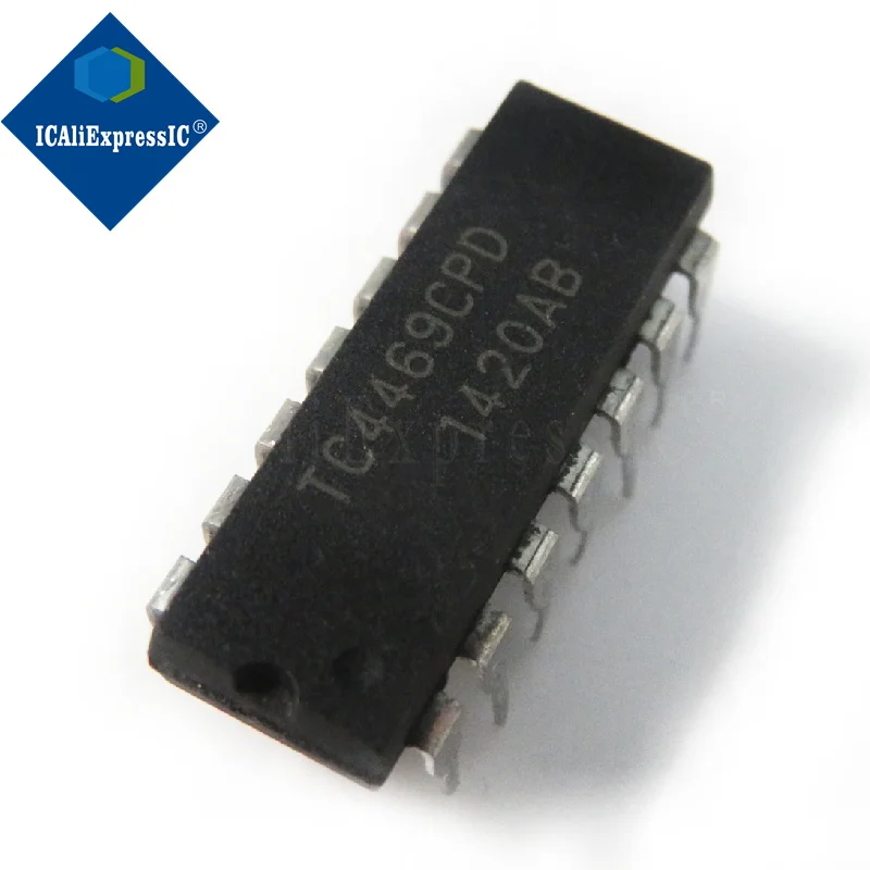 

5pcs/lot TC4469CPD TC4469 DIP-14 In Stock