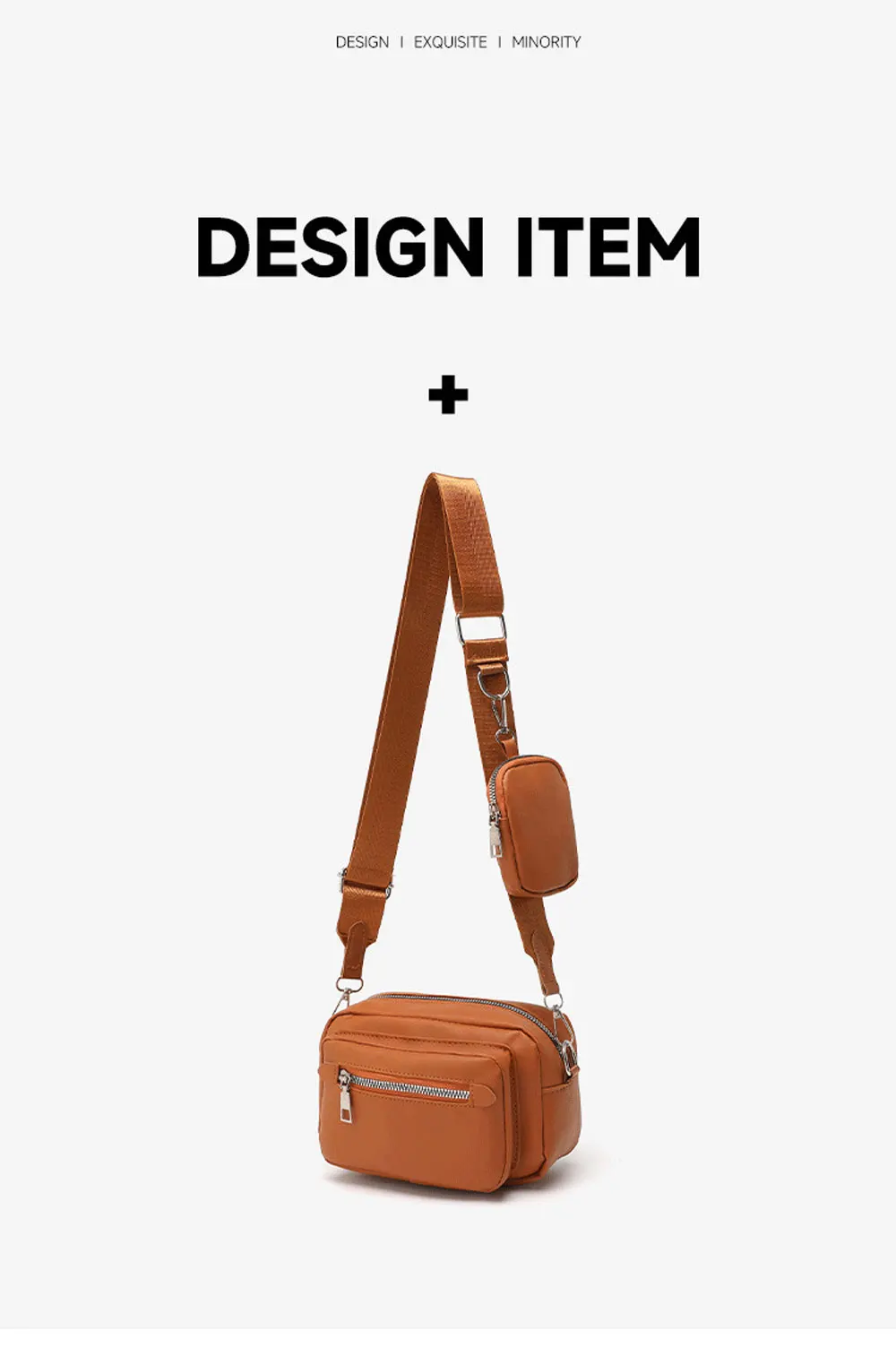Minimalist Shoulder Bag Set — product information 1