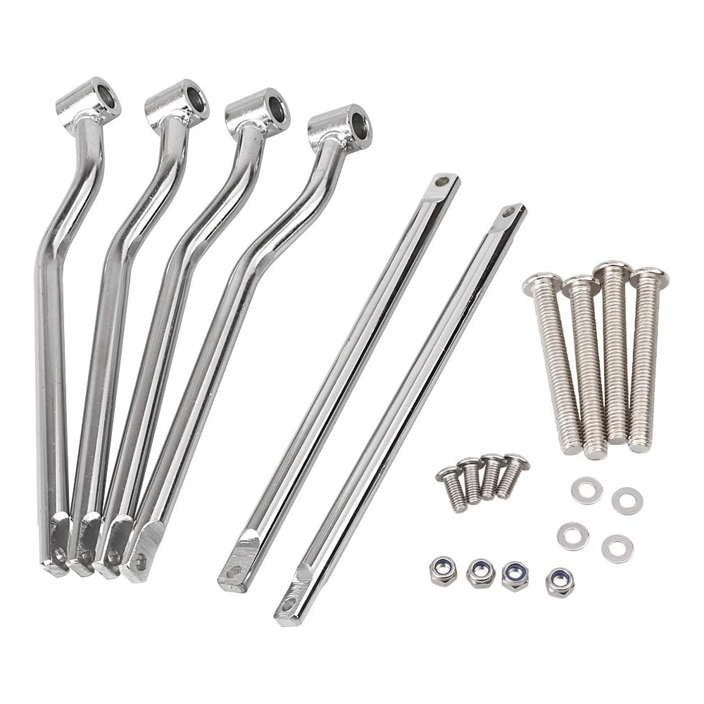 

​Universal Stainless Steel Motorcycle Saddlebag Support Brackets Compatible with Honda Yamaha Suzuki