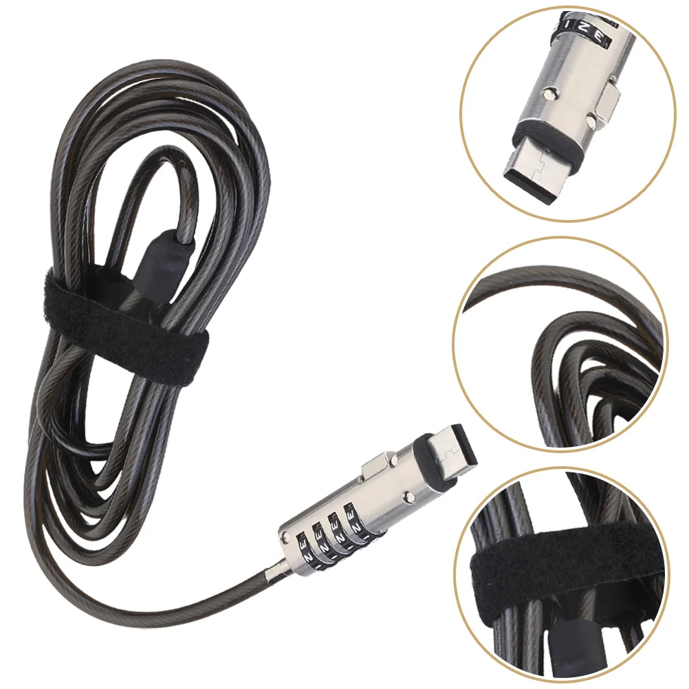 

Laptop Computer Numeric Password Lock High Quality USB Lock Anti Theft Flexible 360 Degree Rotation Scratch Protection
