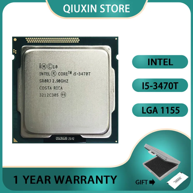 Процессор Intel Core i5-3470T i5 3470T  четырехпоточный, 3 МБ, 35 Вт, LGA 1155  2,9 ГГц, двухъядерный