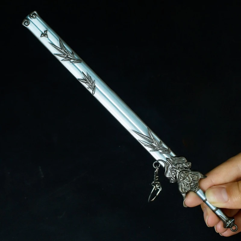 22cm New Toy Sword Game Figure Peripheral Props Metal Model Craftsmanship Desktop Decoration Ornaments Boys Birthday Gift Toys