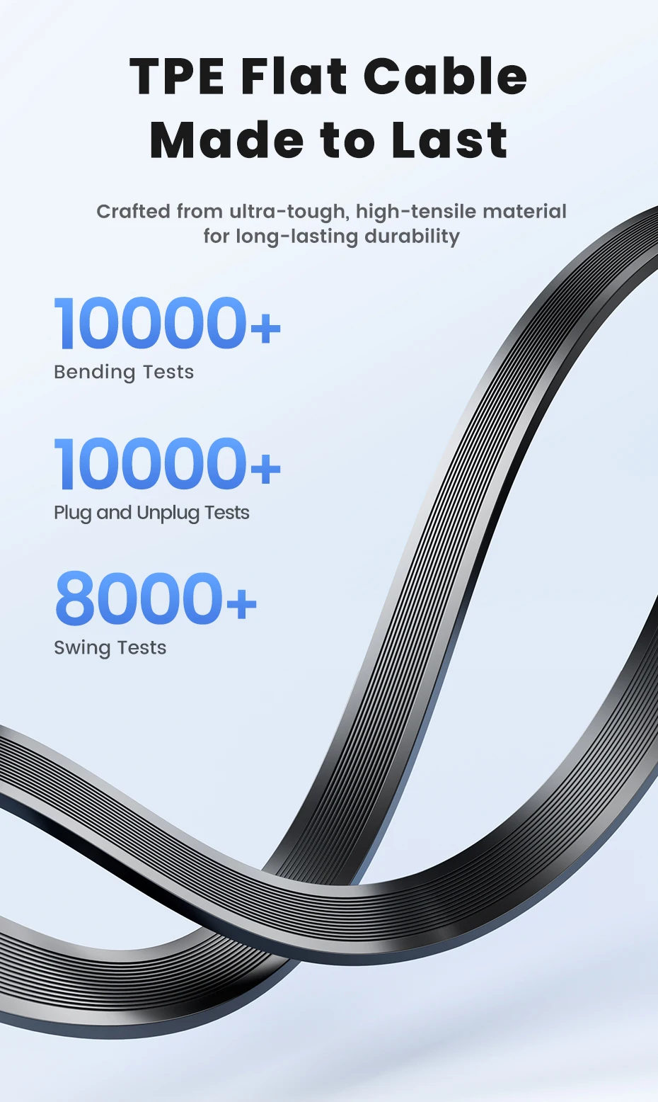 Toocki USB-C zu USB-C 100 W Teleskopkabel 480 Mbit/s Hochgeschwindigkeitsübertragung kompakte Größe für iPhone 16 ProMax Samsung Datenkabel – Detail 11