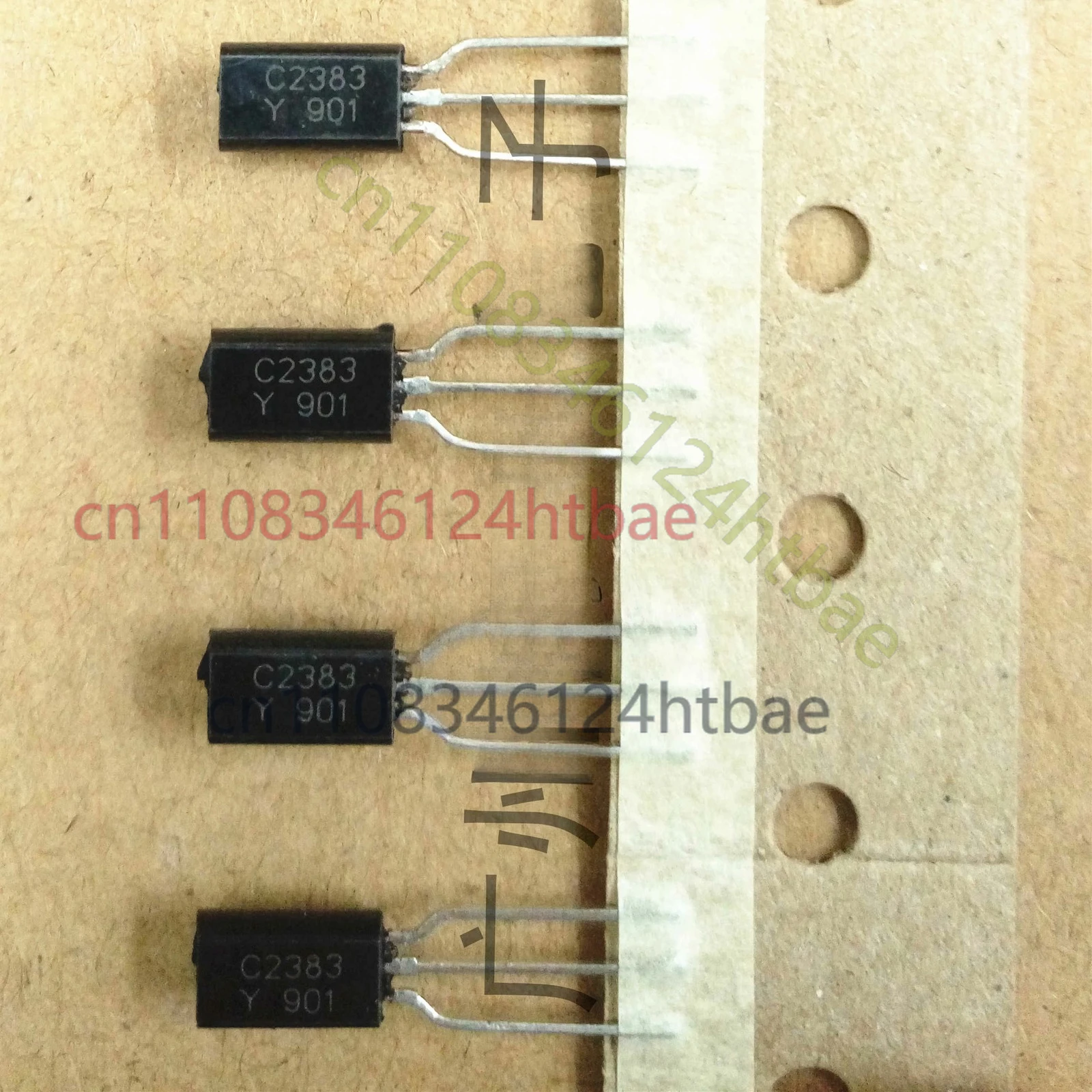 2sc2383-c2383-npn-トランジスタ-160v-1a-900mw-to-92mod-東芝三極管新オリジナル-100-ピース-ロット