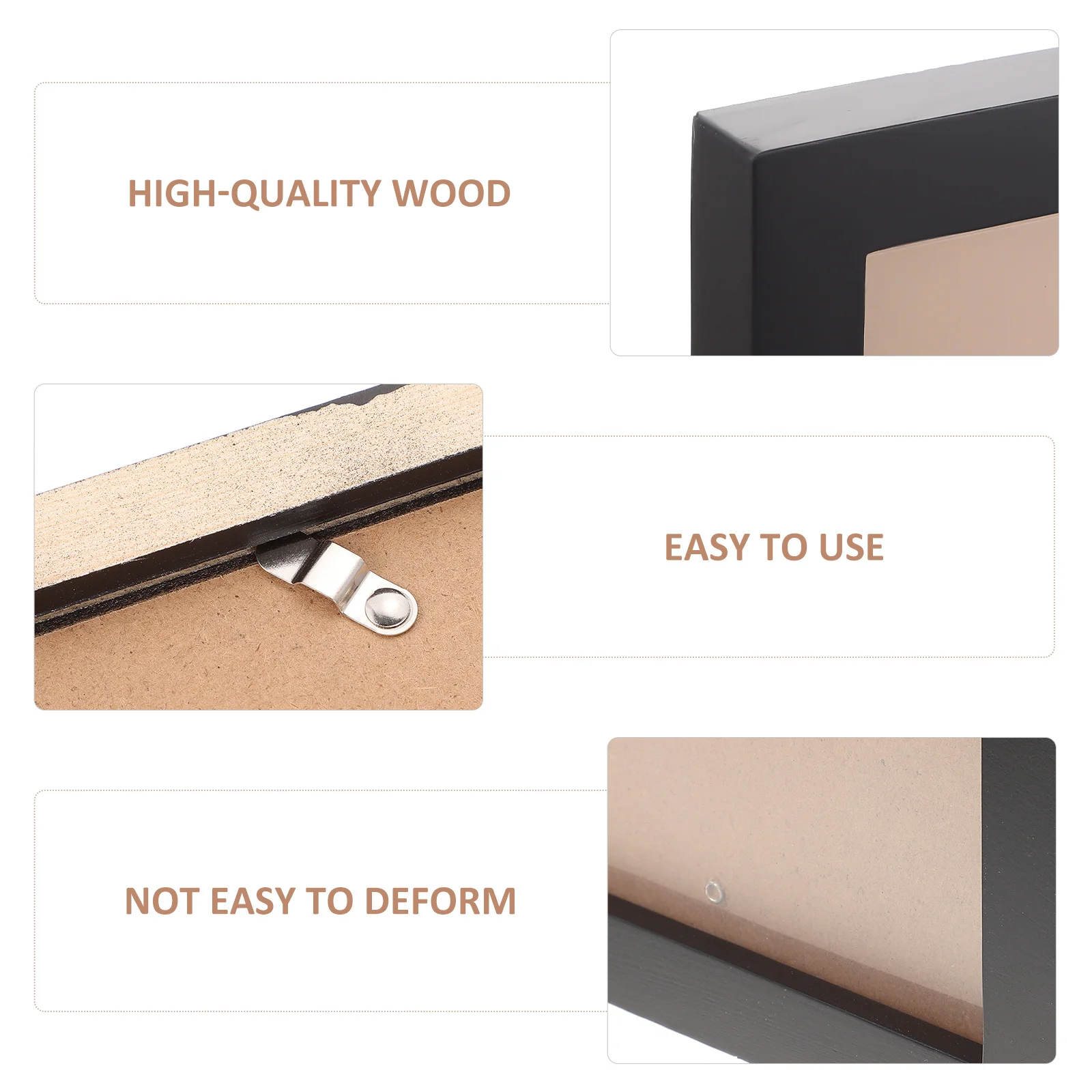 

1Pcs Painting Frame Simple Design Photo Holder for Family Pictures Home Decor Painting Frame Photo Holder