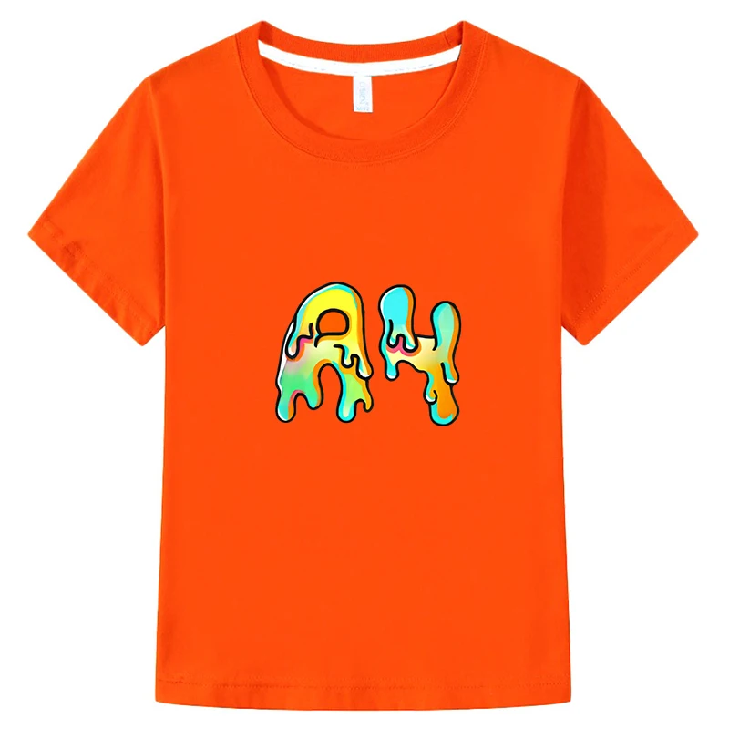 

А4 Donuts Summer Kids T Shirt Boy Girl 100% Cotton T Shirt Tops Fashion Casual Влад a4 Бумага Cartoon Tees y2k boys girl clothes