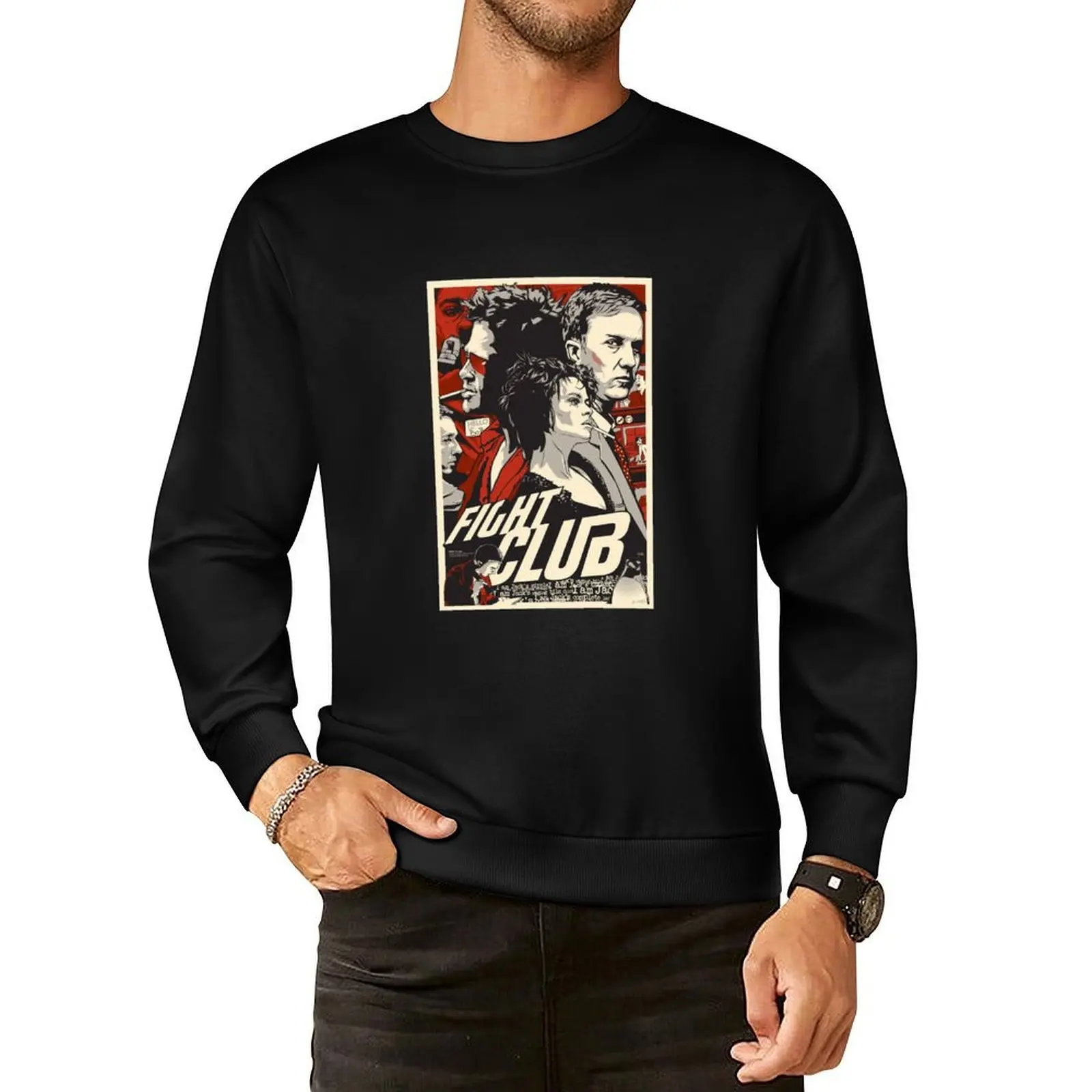 

Fight Club Pullover Hoodie men's winter sweater autumn jacket men men sweatshirt